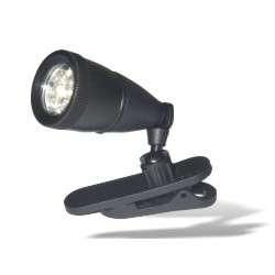 LED BATTERY OPERATED MINI SMALL CLIP ON SPOT LIGHT LAMP  