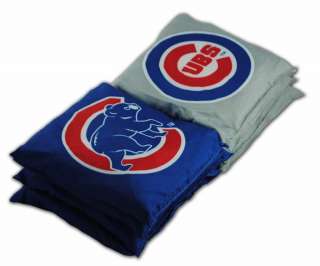   Cubs MLB Tailgate Toss Cornhole Bean Bag Set   8 Team Bag Set  