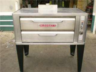 BLODGETT 911 P Gas Stone Deck Pizza Oven Tested Live Pictures 650 f 