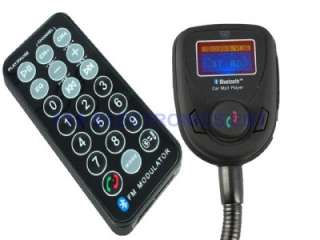 Bluetooth FM Transmitter Car Kit  Player Hands Free  