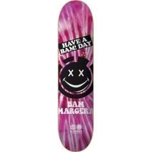 Element Bam Margera Featherlight Have a Bam Day Skateboard Deck   7 