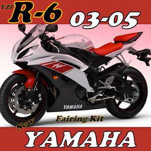 03 05 Yamaha R6 Fairing KIT CUSTOMIZE your R 6 fairings  