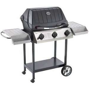  Black Freestanding Barbecue Grill U405P3 Patio, Lawn & Garden