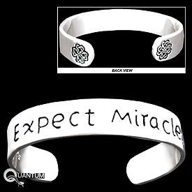 Celtic Love Knot Expect Miracles Cuff Bracelet Jewelry  