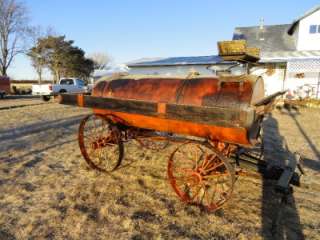 Antique Avery HorseDrawn Water Gas Fuel Tank Wagon Full Size Original 