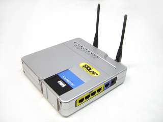 Cisco Linksys WRT54GX2 4 Port 10/100 Wireless G Broadband Router w 