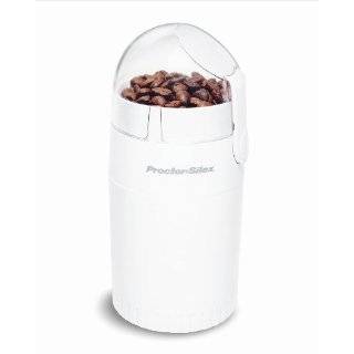 Proctor Silex E160BY Fresh Grind Coffee Grinder, White