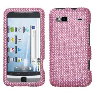 PINK FULL BLING CELL PHONE CASE COVER HTC G2 T MOBILE  