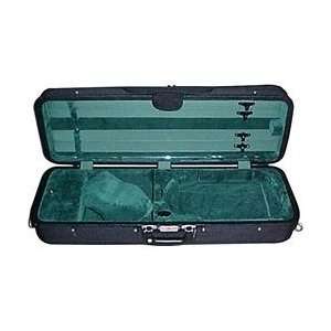  Bobelock 1005Vagrn Oblong Adjustable Violin Case Black 