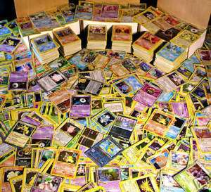 POKEMON 1000 REVERSE HOLO CARD LOT ALL CARDS ARE HOLO  