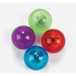  Rubber Flashing Bouncing Balls (1 DOZEN)   BULK Toys 