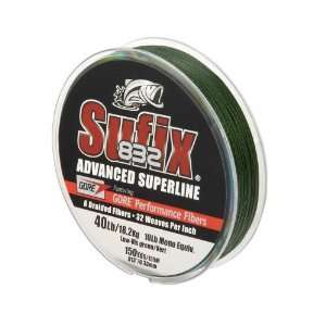   832 Advanced Superline 150 Yard Braid Fishing Line