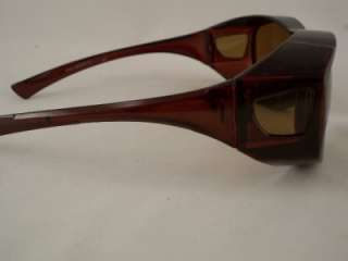 Polarized Fit Over Sunglasses XL Goggles Shield 7087  