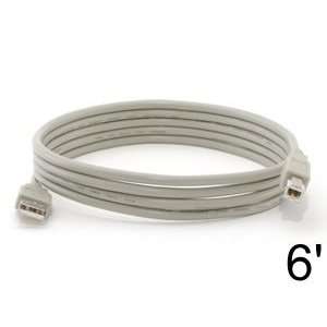  NEW 6ft USB A to B High Speed 2.0 Cable/Cord for Canon PIXMA Printer 