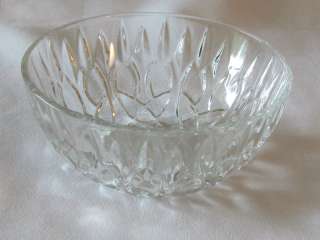   Pasari Indonesia Crystal Clear Glass Bowl Berry Dish 4 1/4  