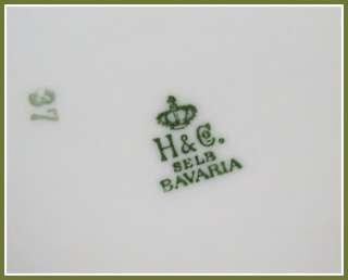 HEINRICH, H & Co. ROSALINDA PALACE SELB BAVARIA Sugar Bowl with Lid 