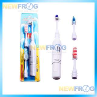 Massager Electric Massage Toothbrush With 3 Brush Heads  