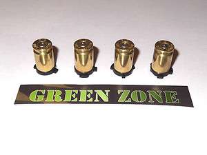 Custom Xbox 360 Controller Bullet Buttons In BRASS 9mm  