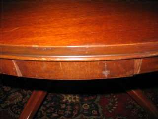 Oval Dining Table, Mahogany, Drexel Travis Court, Fine  