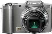 Olympus SZ 12 3D Digital Camera (Silver) with 8GB Card + Case + Flex 
