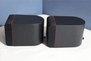 Bose Redline Single Cube Acoustimass Speakers Black Pair  