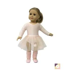  American Girl Doll Clothes Ballet Warm Up Outfit: Toys 