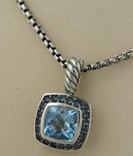 DAVID YURMAN Albion Blue Topaz Sapphire Necklace Sq 550  