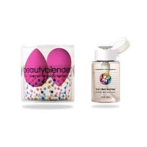 Beautyblender 2 + Blendercleanser Combo, The Ultimate MakeUp Sponge 