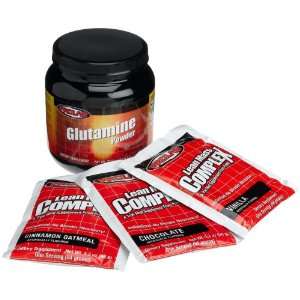   Glutamine Powder with (3) Lean Mass Complex Packets, 35.3 Ounce Tub