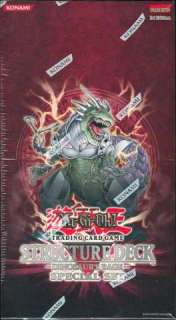 YUGIOH DINOSAURS RAGE SE SPECIAL ED STRUCTURE DECK BOX  