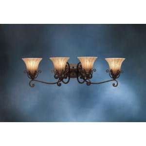  By Kichler Cottage Grove Collection Carre Bronze Finish 