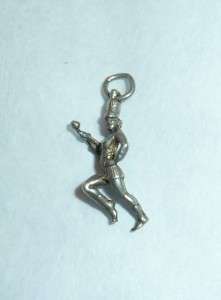 Vintage Silver Charm Majorette Marching Band Drum Corp Member!!  