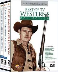 Best Of TV Westerns Collection DVD, 2008, 6 Disc Set, Re   Mastered 
