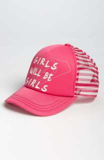 Roxy Logo Trucker Hat (Girls)  