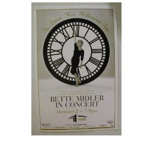 Bette Midler Handbill Poster The Divine Miss Millenium Tour