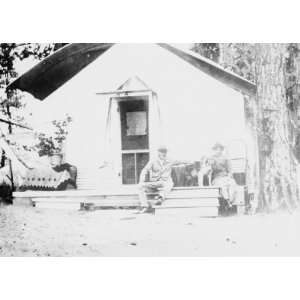  early 1900s photo Billy Sundays sleeping tent