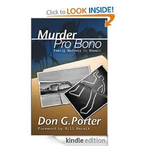 Murder Pro Bono Don Porter  Kindle Store