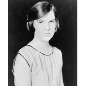 1920 photo Elizabeth Hughes, (daughter of Charles Evans, Secretary of 