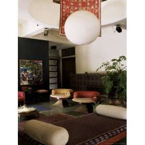 Interior of 1970s Concrete Structured Home, by Architect Bernard Cohen 