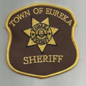 Eureka Town Sheriff Colin Ferguson Carter 4 Badge Patch 
