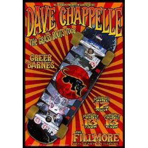  Dave Chappelle Fillmore Concert Poster 2004 F623