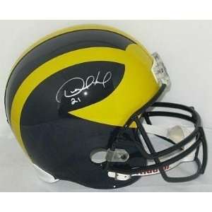 Desmond Howard Autographed Michigan Wolverines FS Helmet SI 