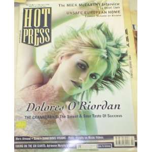   Hot Press 4/28/99 the Cranberries Dolores Oriordan hot press Books