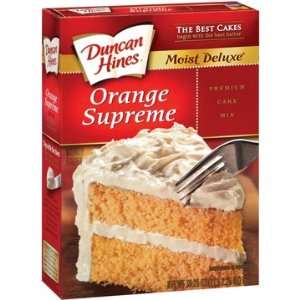 Duncan Hines Orange Supreme Cake Mix 18.25oz (6 pack)  