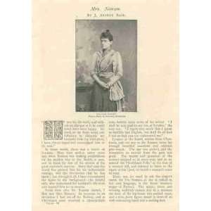   1896 Eva Sars Nansen Wife of Explorer Fridtjof Nansen 