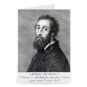 Giulio Romano (engraving) by Giovanni   Greeting Card (Pack of 2 