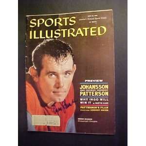 Ingemar Johansson Autographed June 20, 1960 Sports Illustrated 