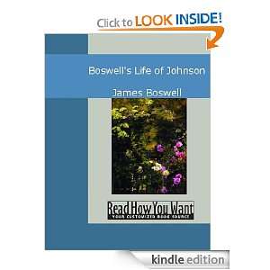  Boswells Life of Johnson eBook James Boswell Kindle 