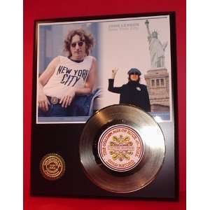   The Golden Age Of Rock N Roll John Lennon Gold Record