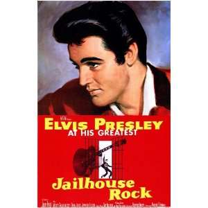 17 Inches   28cm x 44cm) (1957) Style A  (Elvis Presley)(Judy Tyler 